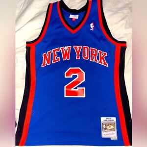 LARRY JOHNSON KNICKS THROWBACK